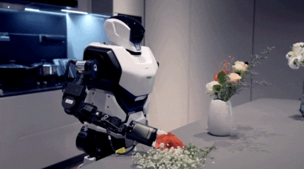 中国首款开源鸿蒙家庭服务人形机器人亮相